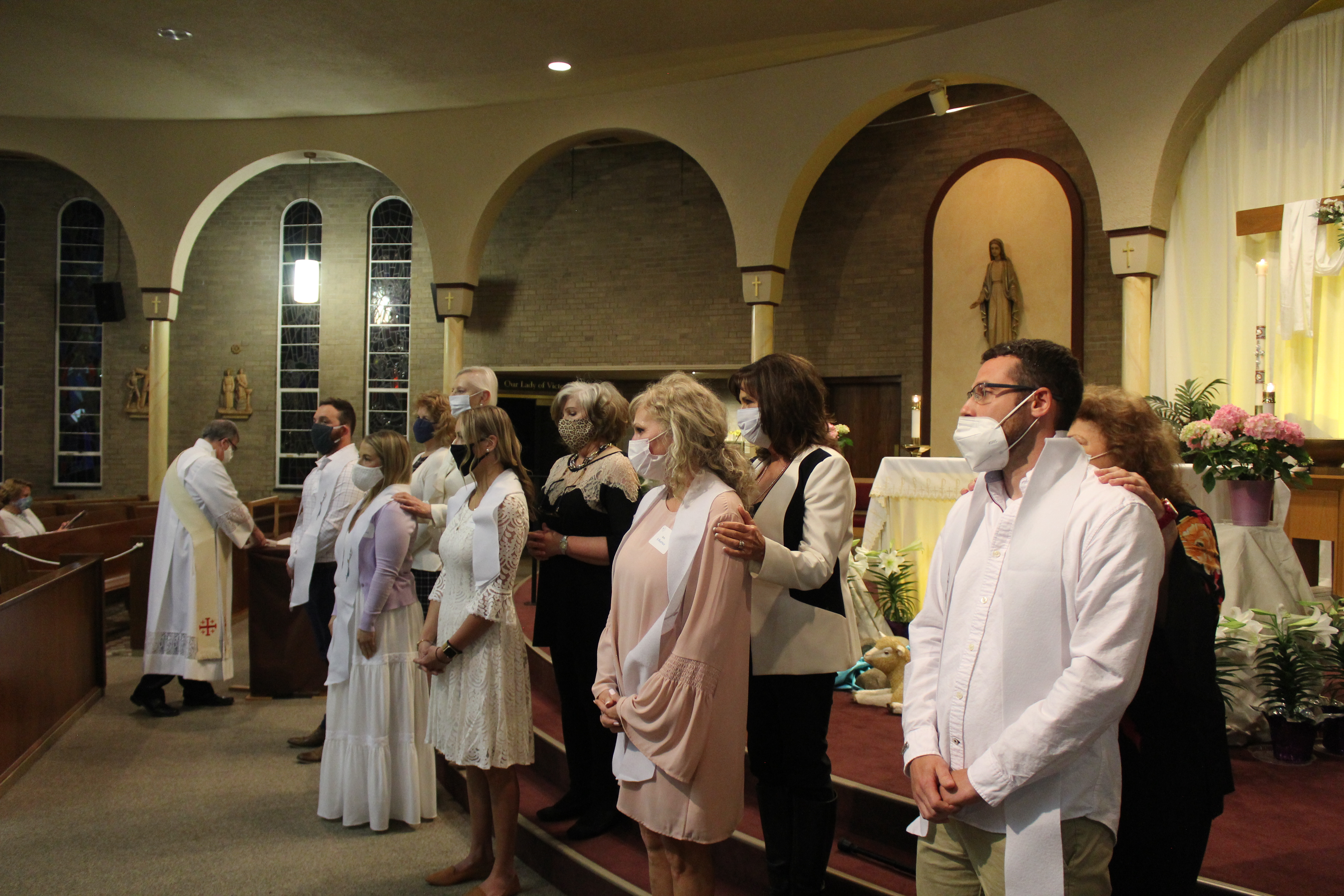 Baptismal Candidates and Sponsors